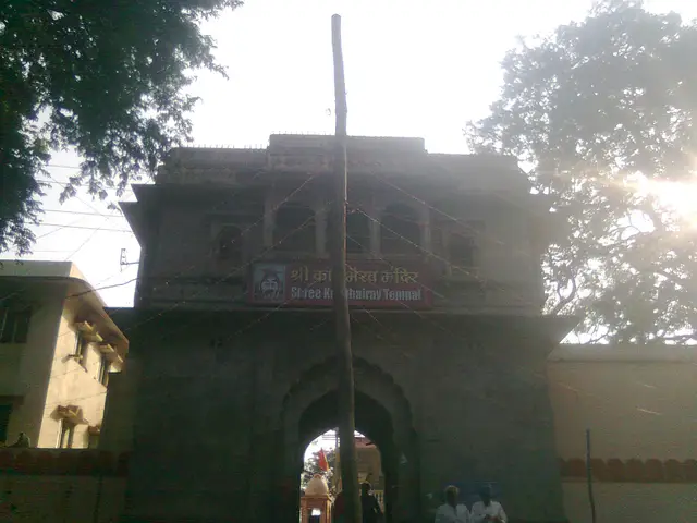 श्री काल भैरव मंदिर का मुख्य द्वार